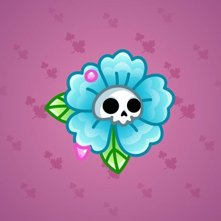 Skull Flower #16686