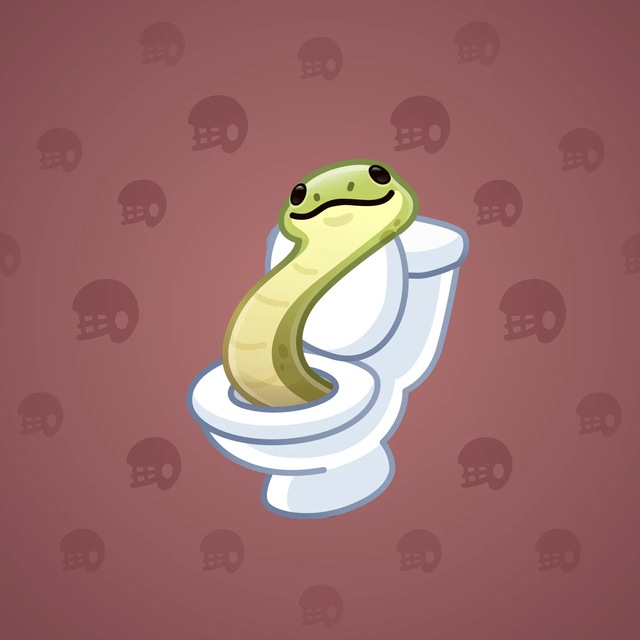 NFT-подарок Pet Snake Flushed Away