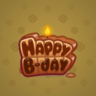 B-Day Candle #243003