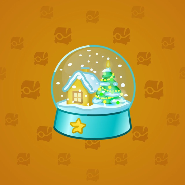 NFT-подарок Snow Globe Ocean Oasis