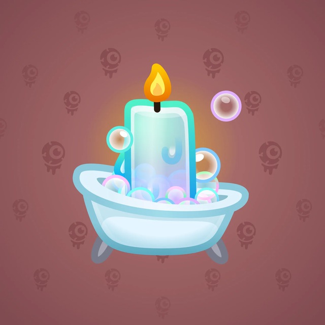 NFT-подарок Eternal Candle Bubble Bath