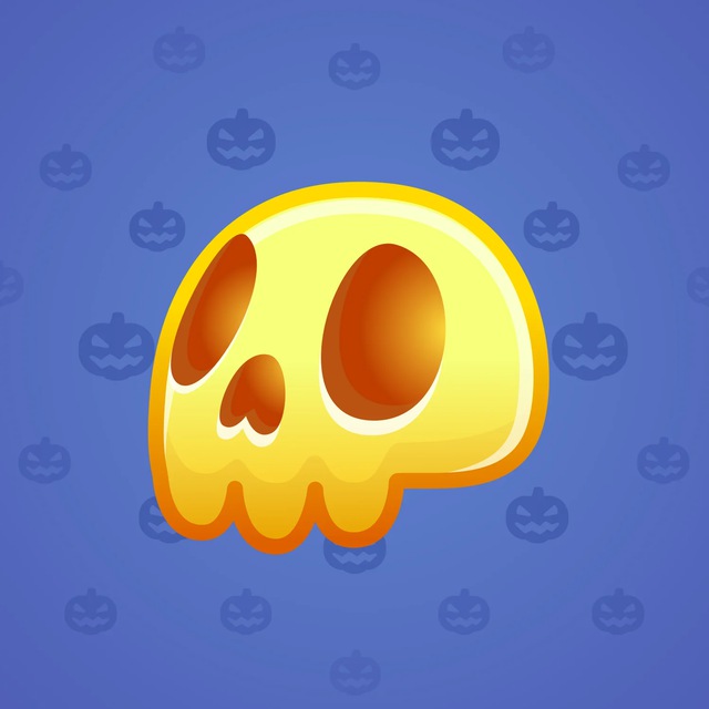 NFT-подарок Electric Skull Solar Stone