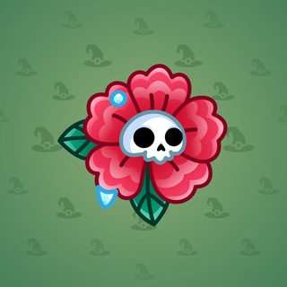 Skull Flower #14683