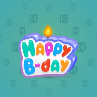 B-Day Candle #12534