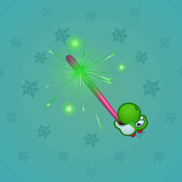 NFT-подарок Party Sparkler Yoshi Green