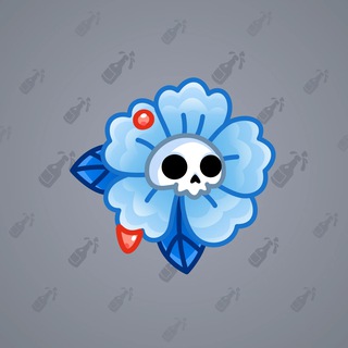 Skull Flower #17750