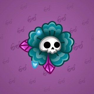 Skull Flower #5917