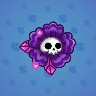 Skull Flower #428