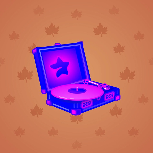 NFT-подарок Record Player Sonic Fuchsia