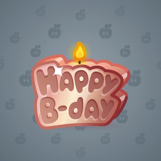 B-Day Candle #82270