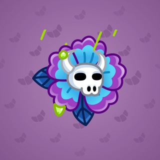 Skull Flower #6706