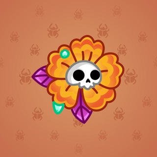 Skull Flower #15960