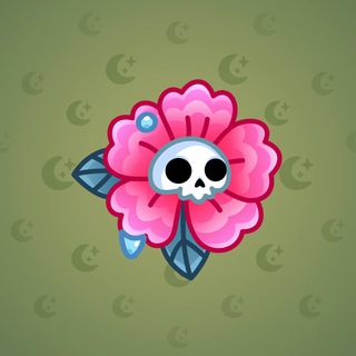 Skull Flower #3386