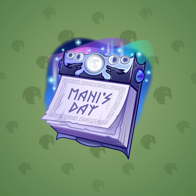 NFT-подарок Desk Calendar Mánadagr