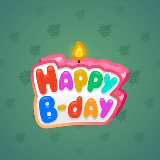 B-Day Candle #95116