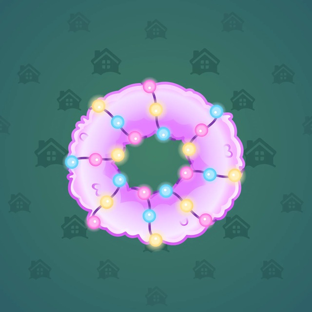 NFT-подарок Winter Wreath Fireworks