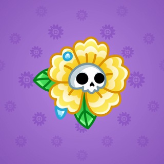 Skull Flower #1625