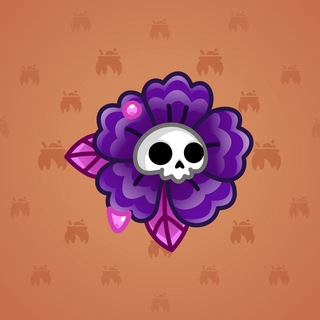 Skull Flower #3271