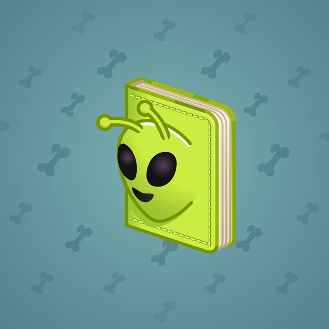 NFT-подарок Star Notepad Alien Script