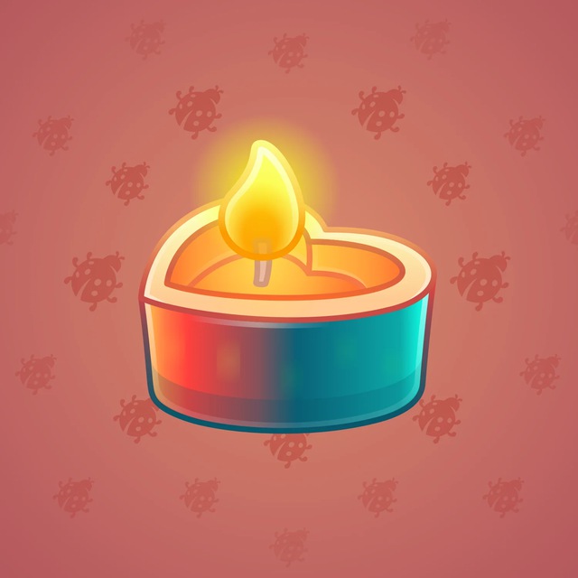 NFT-подарок Love Candle Gentle Wind