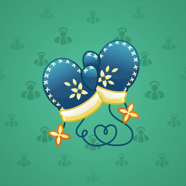 NFT-подарок Snow Mittens Narcissus