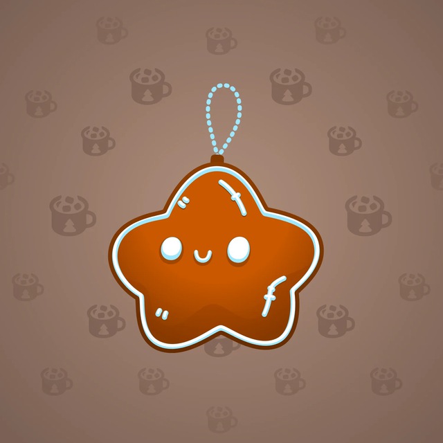 NFT-подарок Hanging Star Gingerbread