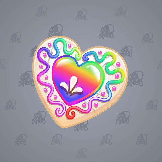 NFT-подарок Cookie Heart Rainbow