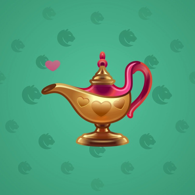 NFT-подарок Genie Lamp Love Thirst