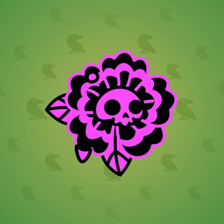 Skull Flower #16529