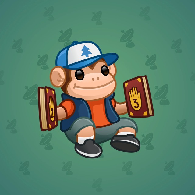 NFT-подарок Jolly Chimp Gravity Bangs
