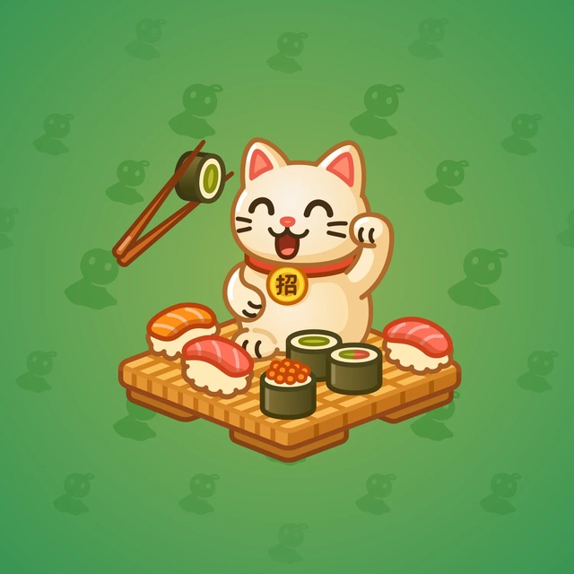 NFT-подарок Spring Basket Sushi Neko