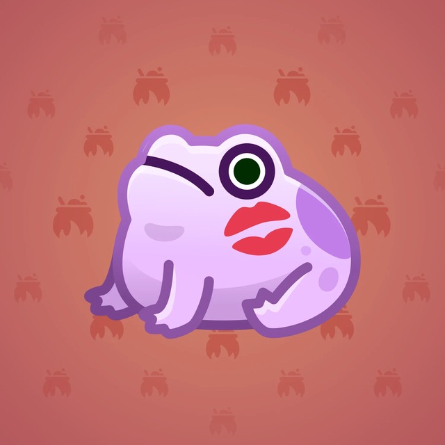 NFT-подарок Kissed Frog Lily Pond