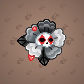 Skull Flower #10027