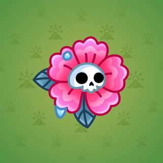 Skull Flower #18696