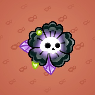 Skull Flower #6304