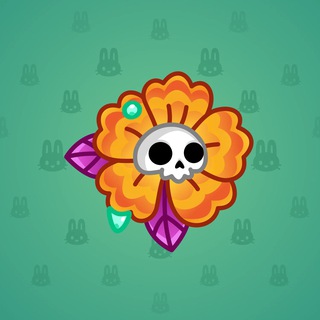 Skull Flower #2413