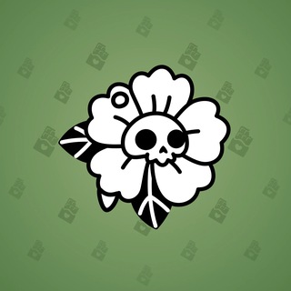 Skull Flower #7030