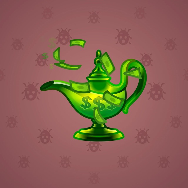NFT-подарок Genie Lamp Piggy Bank