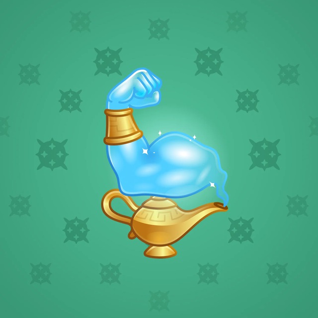 NFT-подарок Mighty Arm Genie