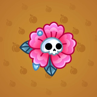 Skull Flower #14508