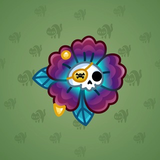 Skull Flower #9777