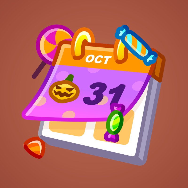NFT-подарок Desk Calendar October