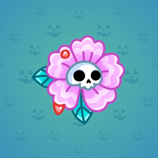Skull Flower #1713