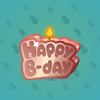 B-Day Candle #223058