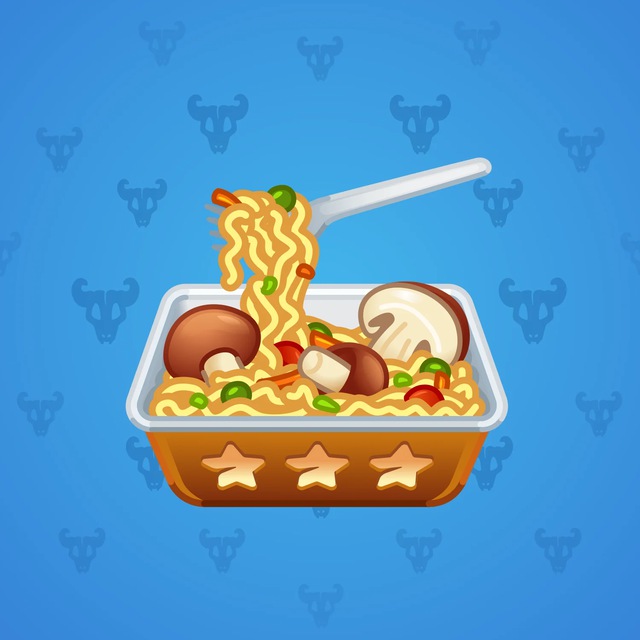 NFT-подарок Instant Ramen Mushroom