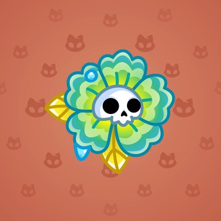 Skull Flower #9980