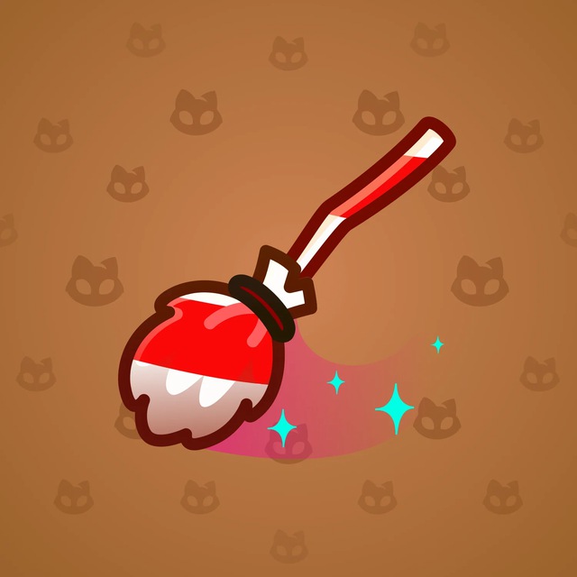 NFT-подарок Flying Broom Red Rotation