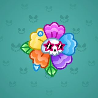 Skull Flower #12530