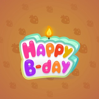 B-Day Candle #11074