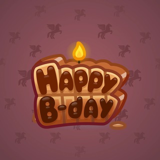 B-Day Candle #130823
